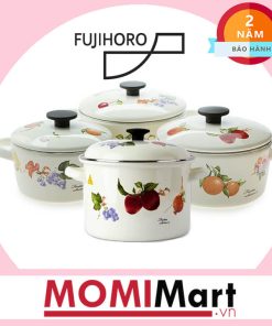 bộ 4 nồi tráng men fujihoro