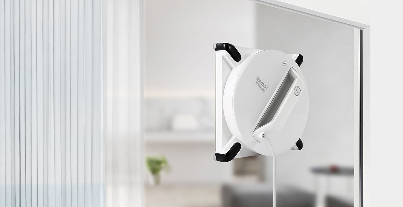 robot lau kính ecovacs winbot 950